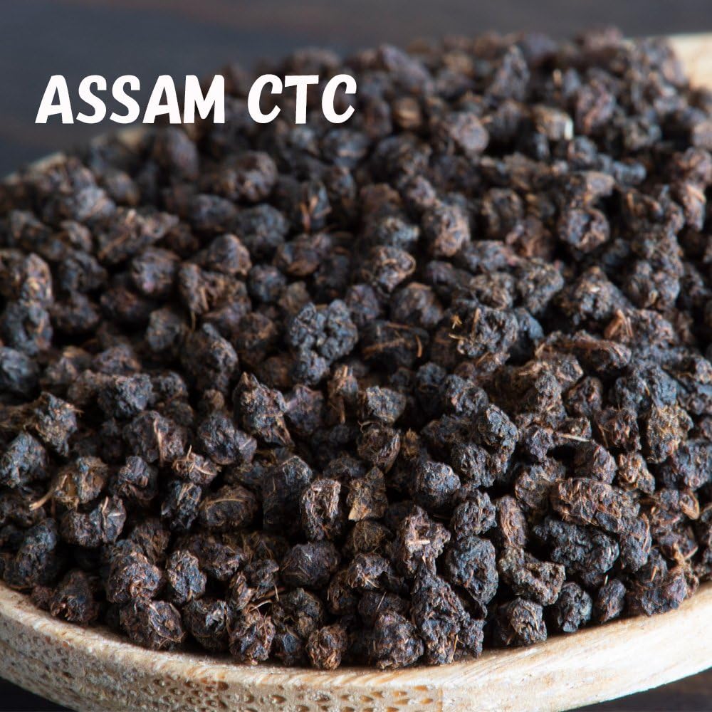 未来笑店 アッサム CTC 茶葉 500g チャイ ミルクティー 初心者用 スタンダード クラフトパッケージ アルミ袋